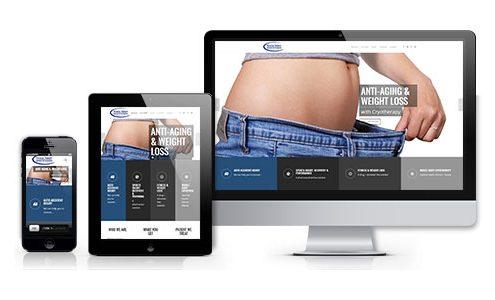 physical therapy web design