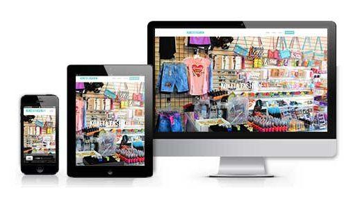 koketa fashion web design branding