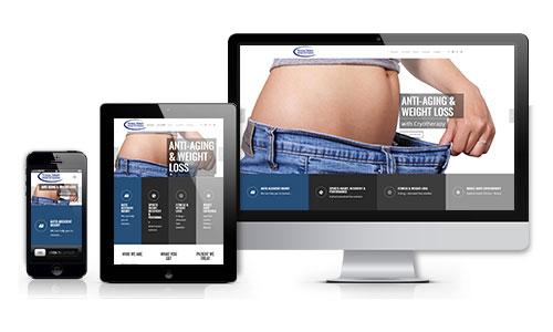 physical therapy web design