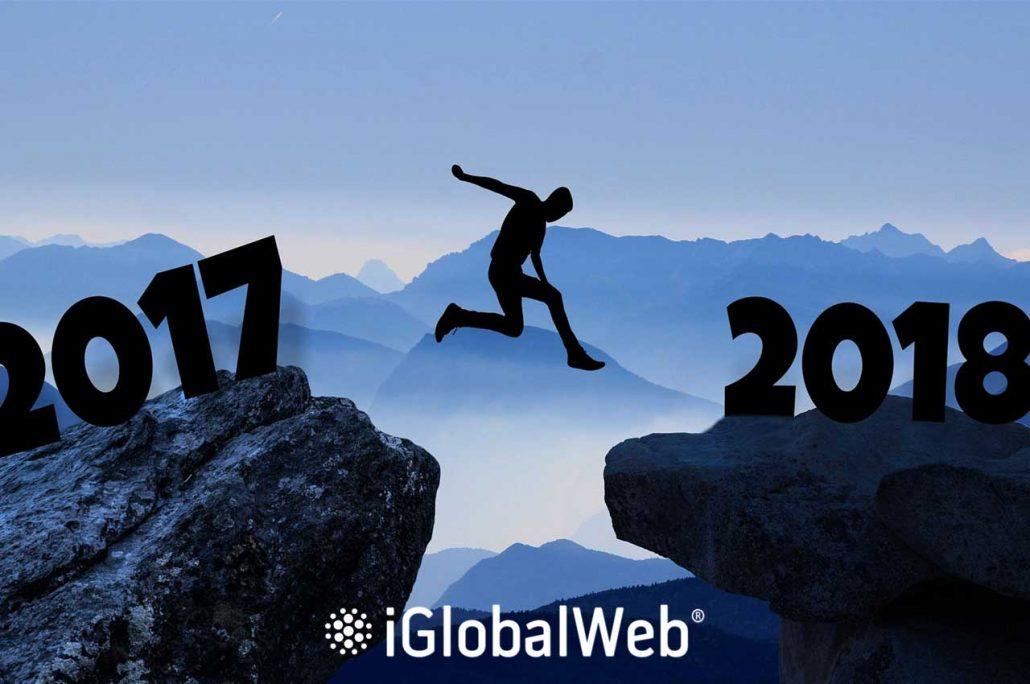 new year 2018 iglobalweb web design