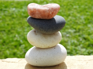 stone zen chakra stones