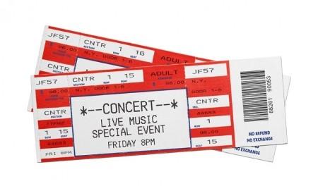 Print Concert Tickets