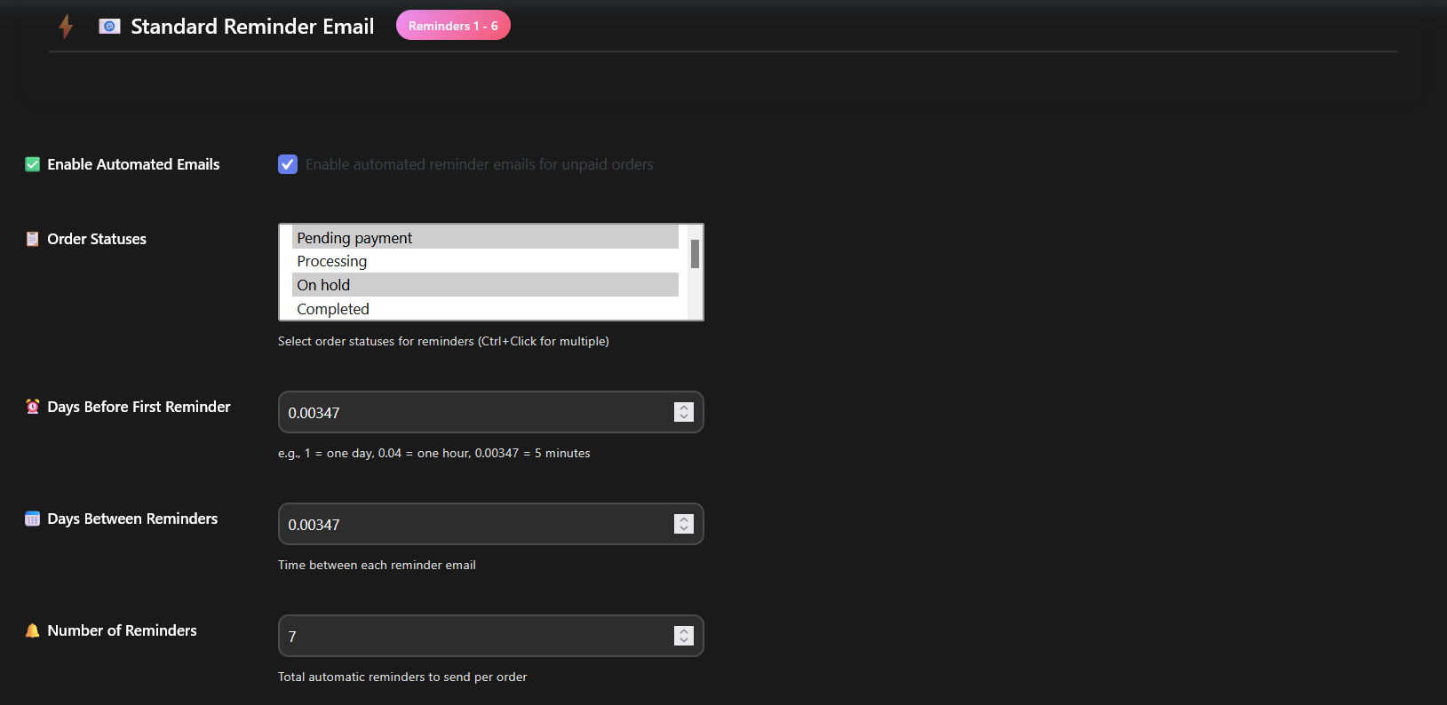 WooCommerce Automated Payment Reminders | iGlobalWeb | Web Design SEO eCommerce Marketing Printing Company | WooCommerce Automated Payment Reminders 4 WooCommerce Automated Payment Reminders - Image 5