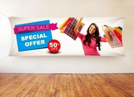 Vinyl Banners - Print Custom Vinyl Banners Outdoor or Indoor