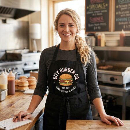 custom apron printing