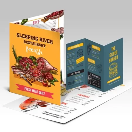 Restaurant menus