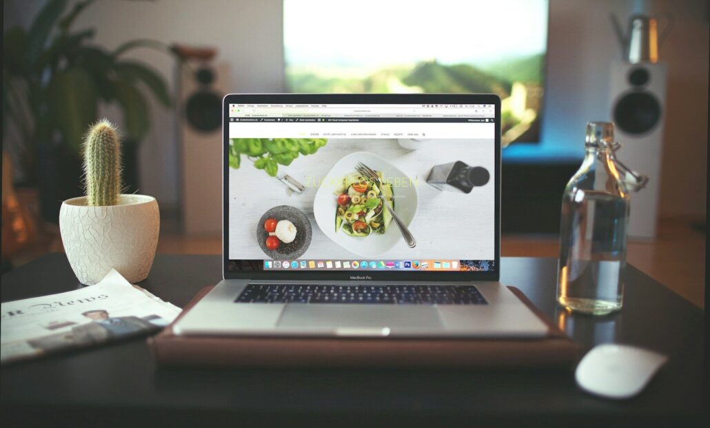 jvsgcv8 vb4 1030x621 | What Will a Small Business Website Cost in Houston in 2027? | iGlobalWeb MacBook Pro showing vegetable dish
