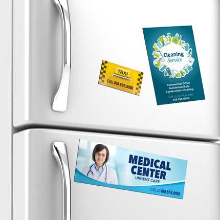 Magnetic Business Cards - Custom Magnetic Cards Printing 2x3.5