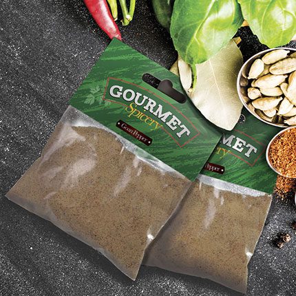 Custom Header Cards for Poly Bags Products