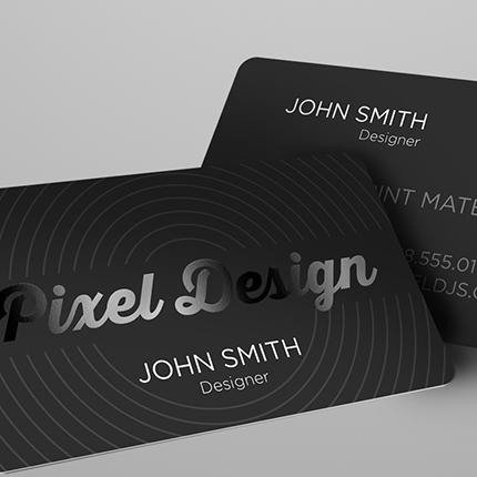 Silk Business Cards - Custom Silk Cards Printing 2x3.5