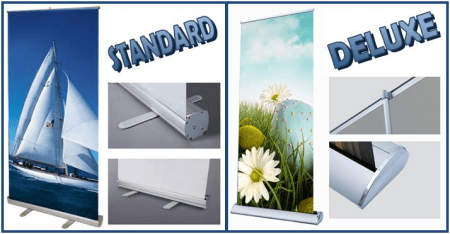 Retractable Roll-Up Banner Display RollUp Banner with Stand - Image 2
