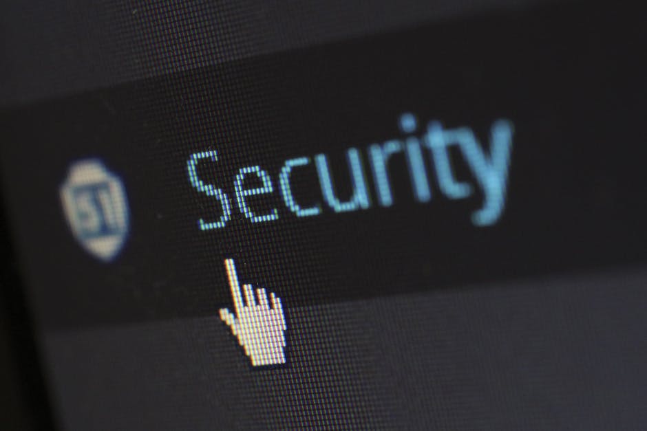 Blog | iGlobalWeb | Web Design SEO eCommerce Marketing Printing Company | security protection anti virus software 60504 60504 Close-up view of a mouse cursor over digital security text on display.
