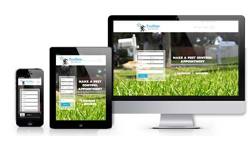 trustar pest control web design